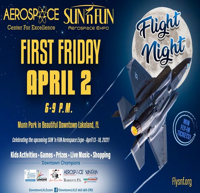 First Friday Returns with Flight Night!
