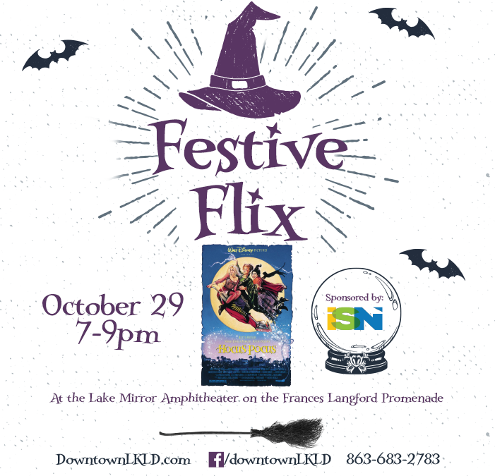 Festive Flix: Halloween Edition, Sponsored by ISN
