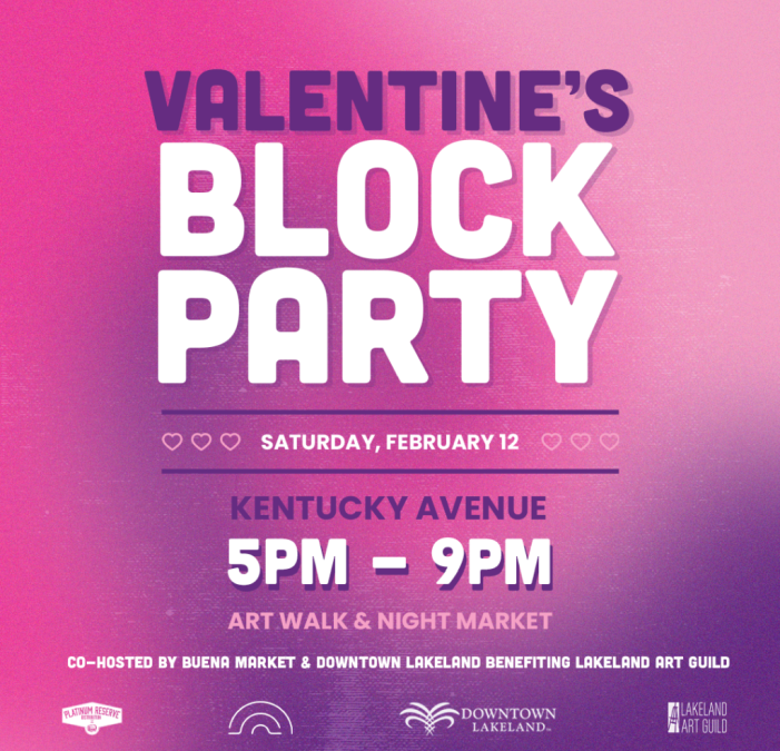 Valentine Block Party Feb 12