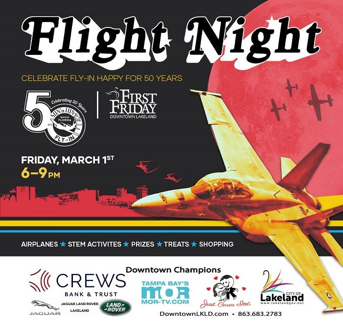First Friday: Flight Night, March 1