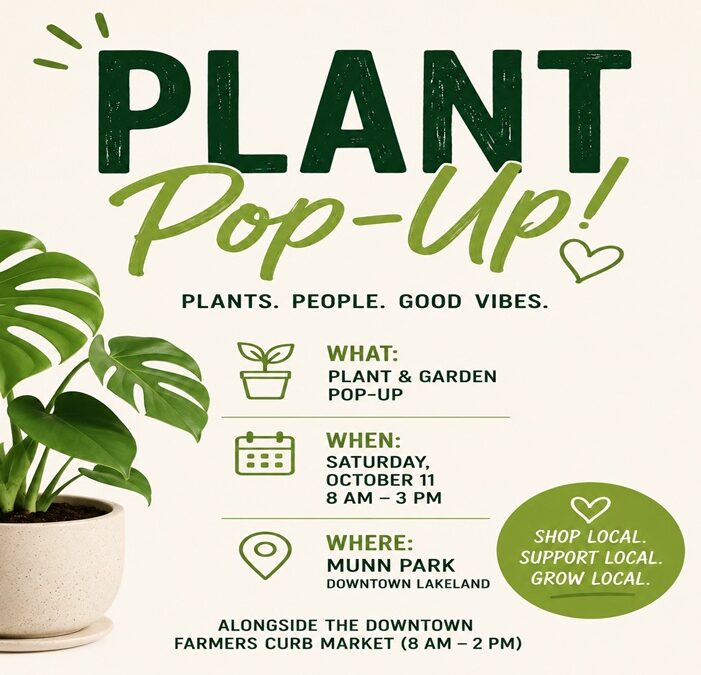Plant Pop-Up in Munn Park – Oct. 10